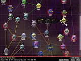 A small portion of the star-system map.