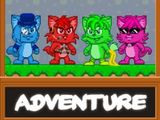 Choose your character from one of the 4 adorable kitty-cats.